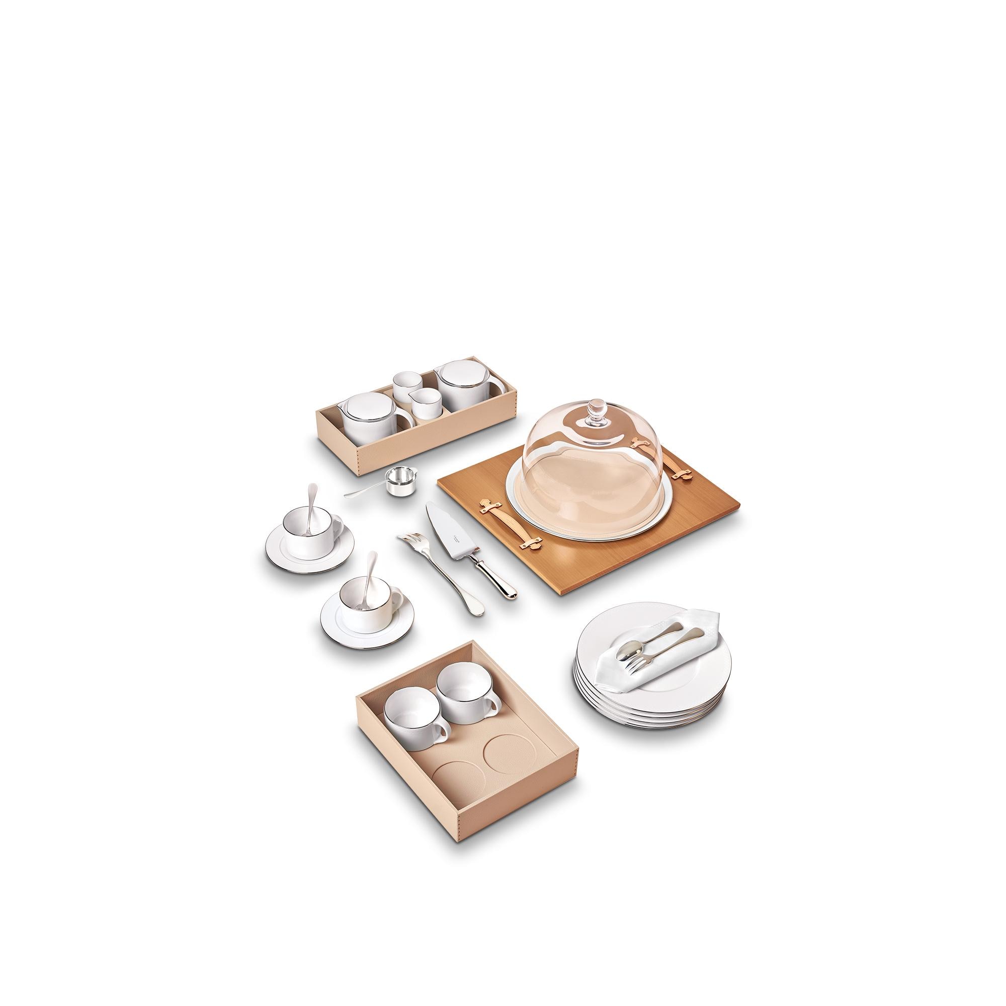 Afternoon Tea Box Luxury Monogram Canvas Brown LOUIS VUITTON